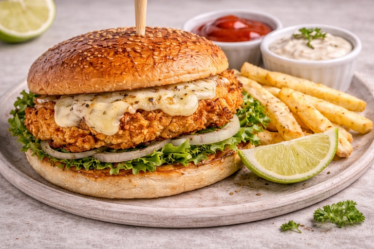 Chicken Crispy Burger