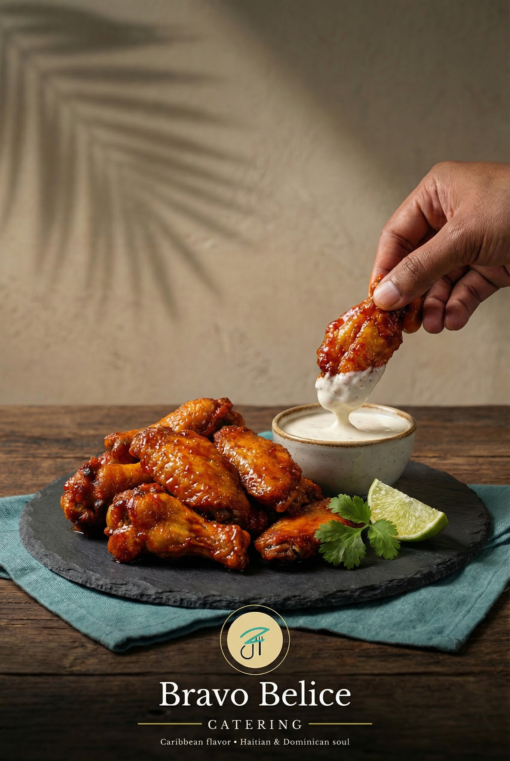 Hähnchen: Glazed Chicken Wings 8 stk.